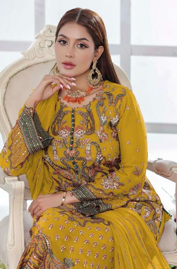 Maria b Chiffon 21 dn 5656 by Shree